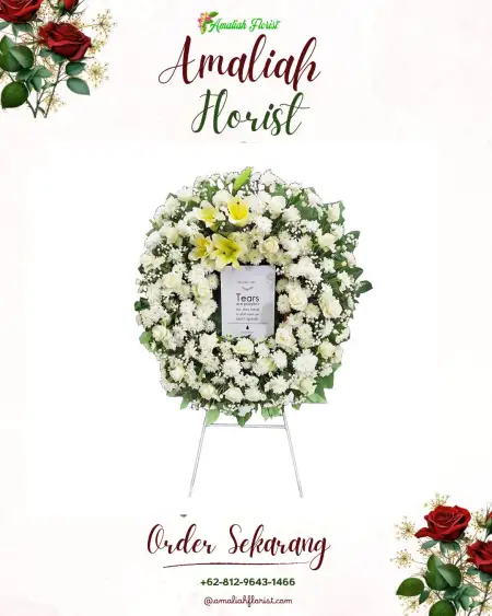 Krans Bunga Duka Paket Pernikahan Cibinong